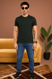 Black Slim Fit T-shirt - Image 4