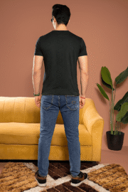 Black Slim Fit T-shirt - Image 2