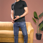 Black Slim Fit T-shirt